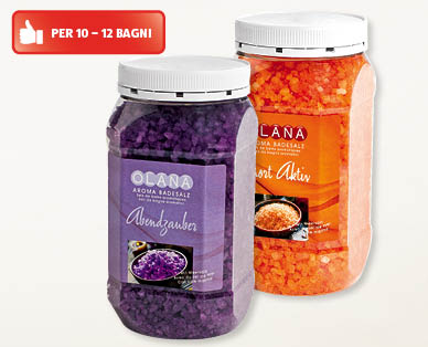 Sali da bagno aromatizzati OLANA