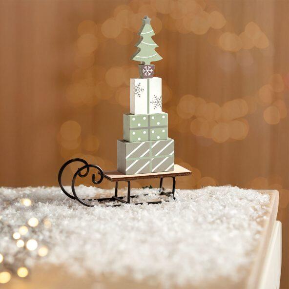 HOME CREATION(R) 				Décoration de Noël en bois