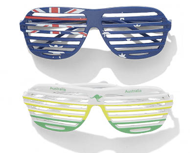 Australia Day Novelty Sunglasses Or Earphones