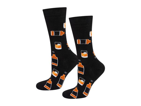 Soxo Adults' Novelty Socks in Gift Box - Whiskey