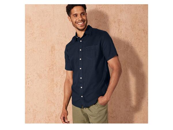 Men's Linen Blend Shirt
