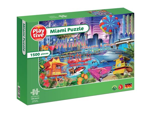 Playtive 1500 Piece Puzzle - Miami