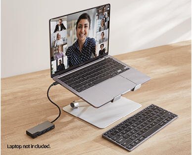 Alogic Laptop Stand and Hub Home Office Bundle