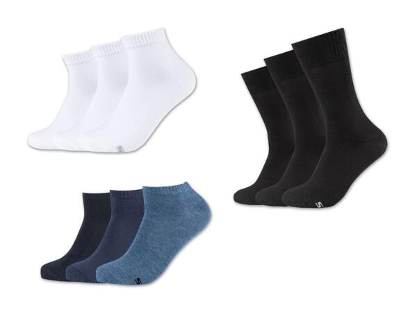 Damen/​Herren Socken, 3 Paar