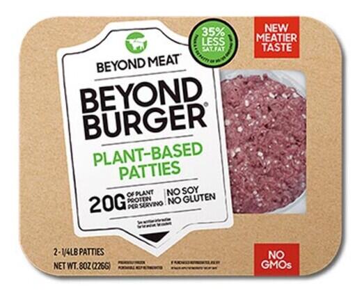 Beyond Meat 
 Beyond Burger Plant-Based Patties