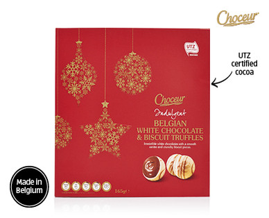 CHOCEUR BELGIAN SEASHELLS 250G OR TRUFFLES 165G