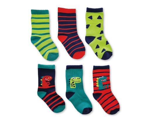 Lily & Dan Toddlers 6pk Socks