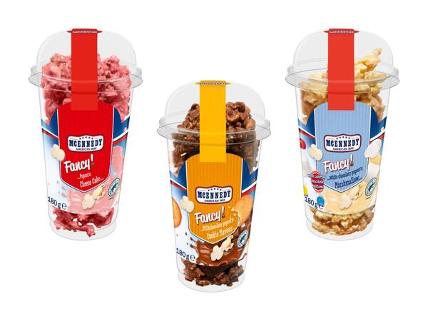 Popcorn chocolaté en gobelet​