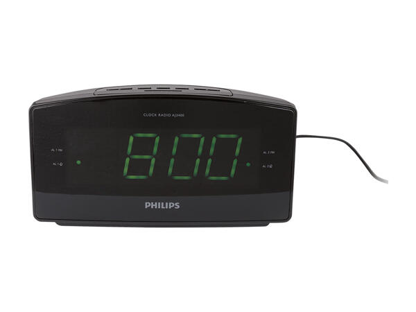 PHILIPS(R) Radio/Vækkeur