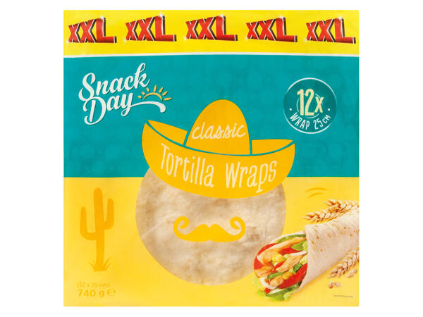 Tortilla Wraps 740 g