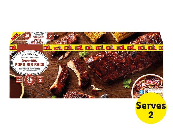 Birchwood XXL Smoky BBQ Pork Rib Rack