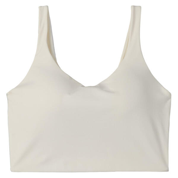 Crane White Premium Longline Sports Bra - L