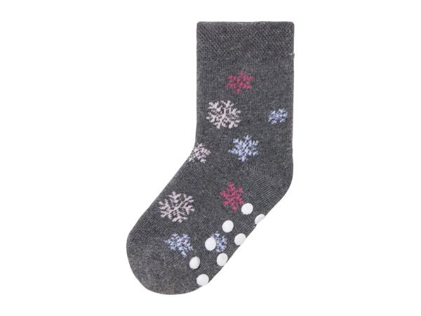 Lupilu Younger Kids' Christmas Thermal Socks - 2 Pairs