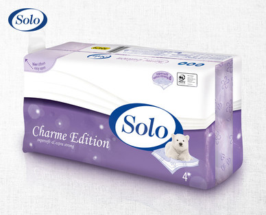 SOLO Toilettenpapier „Charme Edition"