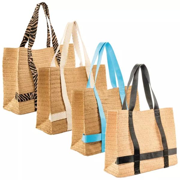 LIVE IN STYLE Borsa di paglia