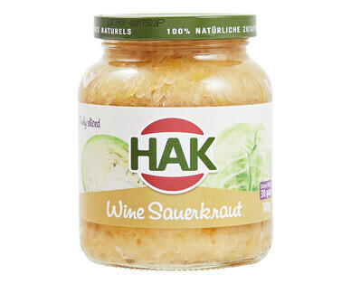 Hak Sauerkraut 340g or Red Cabbage 355g