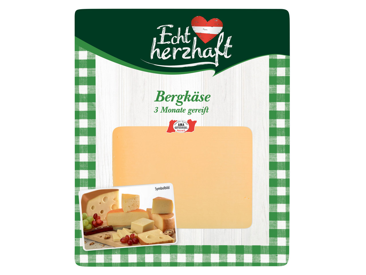 ECHT HERZHAFT Bergkäse