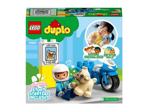 LEGO(R) Duplo Police Motorcycle Play Set