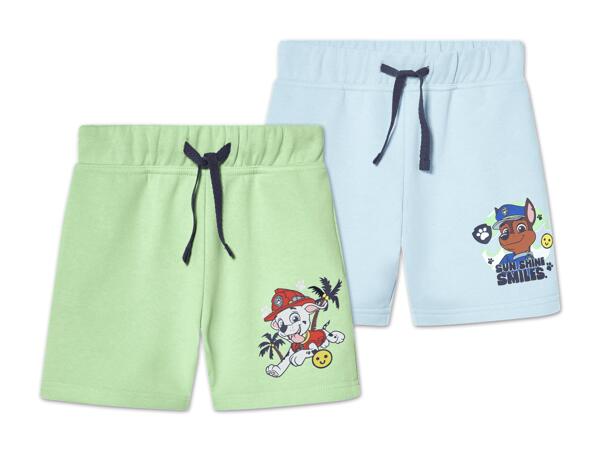 Kleinkinder Sweatshorts, 2 Stück