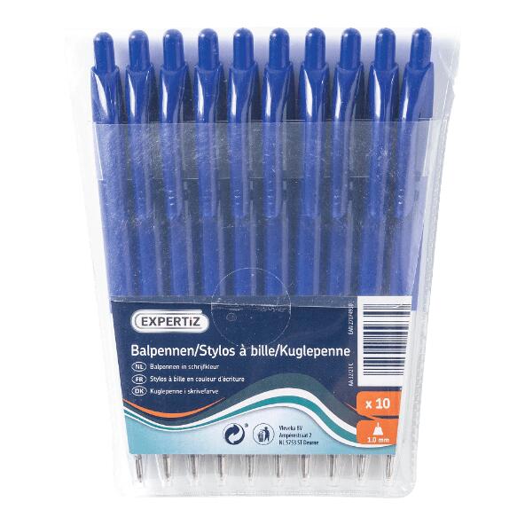EXPERTIZ(R) 				Stylos à bille, 10 pcs