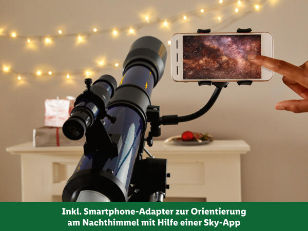 BRESSER(R) Hochleistungsteleskop „Skylux 70/ 700 SF"