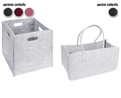 MY LIVING STYLE 
 PANIER/SAC EN FEUTRE