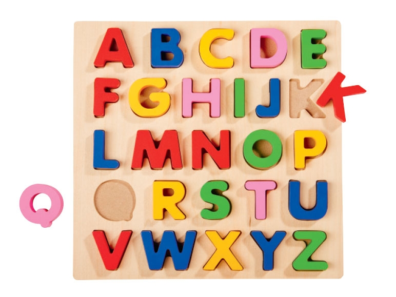 Playtive Junior Kids' Wooden Learning Puzzle - Lidl - Great Britain ...