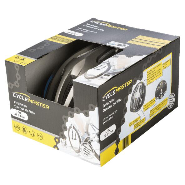 Casque de vélo avec lampe LED