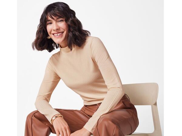 Ladies' Ribbed Jumper