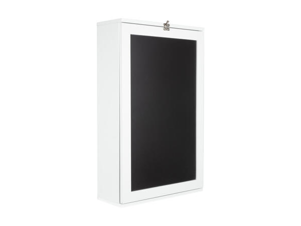 Vägghylla med fällbart bord