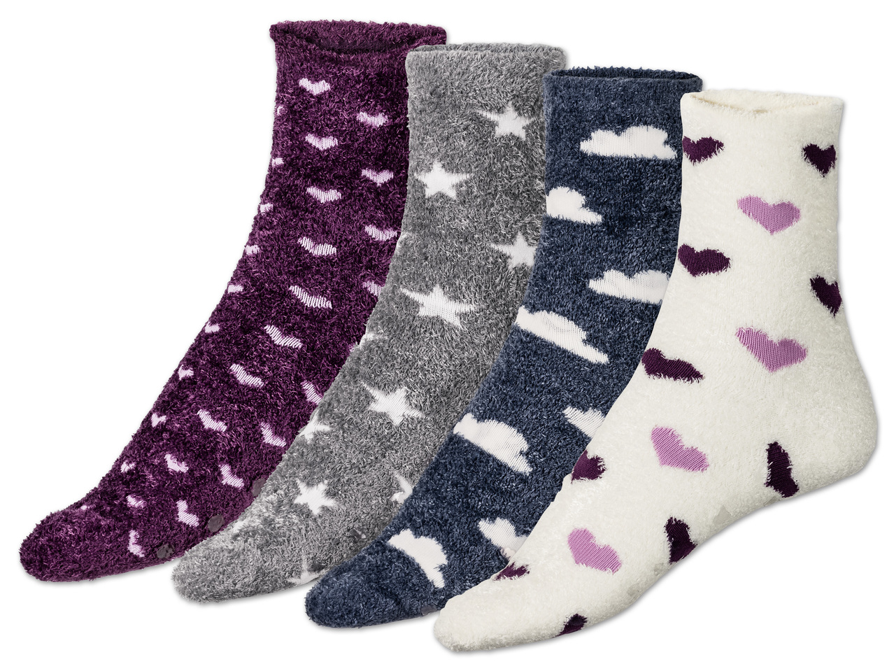 ESMARA(R)LINGERIE Damen Kuschelsocken, 2 Paar1