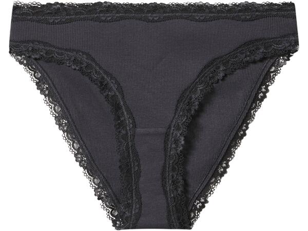 Ladies' briefs with lace, 5 pieces