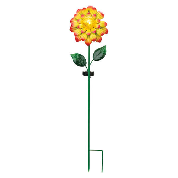 Belavi Flower Solar Garden Stake