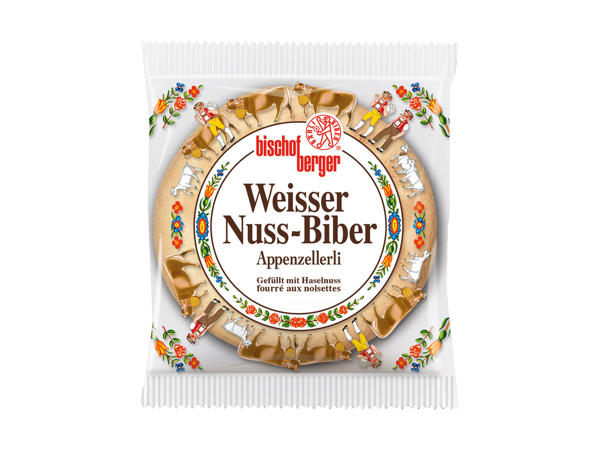 Biber blanc aux noix de l'Appenzell Bischofberger