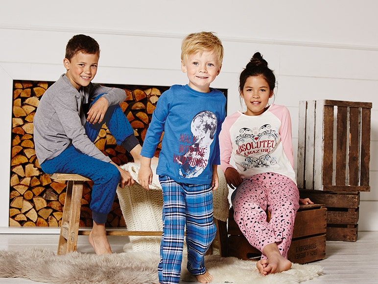 LUPILU Boys' Flannel Pyjama Set