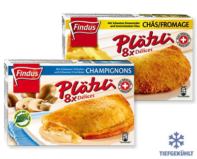 FINDUS(R) Plätzli