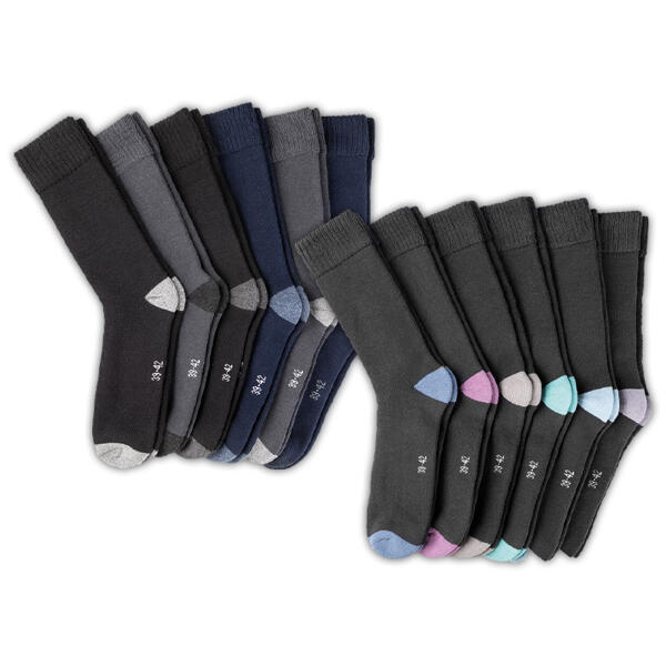 Vollfrottee-Socken 6 Paar
