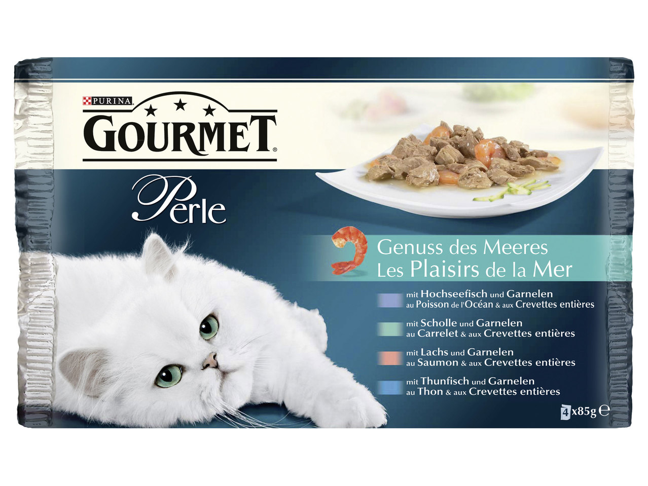 GOURMET PERLE Katzennassnahrung