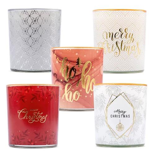 HOME CREATION Candela profumata in vaso
