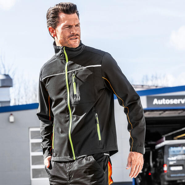 Softshell-Arbeitsjacke