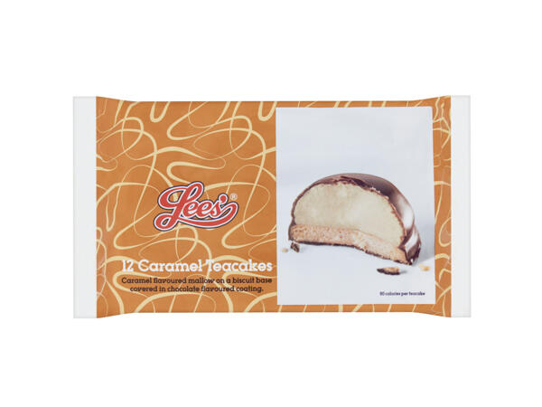 Lees' 12 Caramel Teacakes