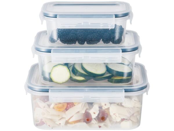 Food Storage Container Set, 3 pieces