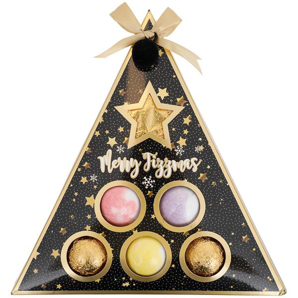 Badekugel Geschenkset Merry Fizzmas