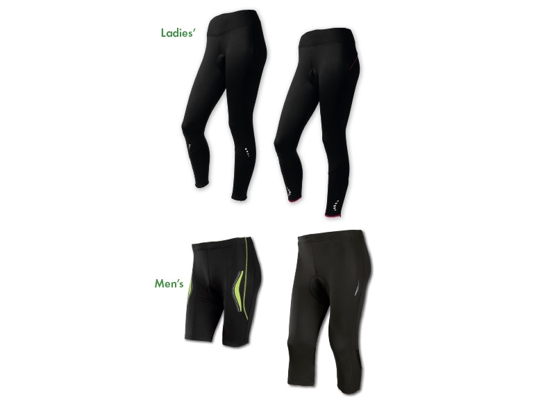 Crivit Sports Ladies' or Men's Cycling Shorts/Trousers