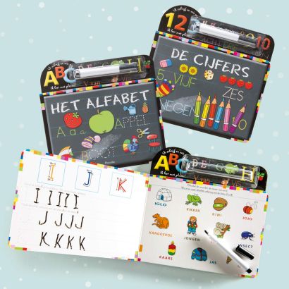Boek "De cijfers" of "Het alfabet"