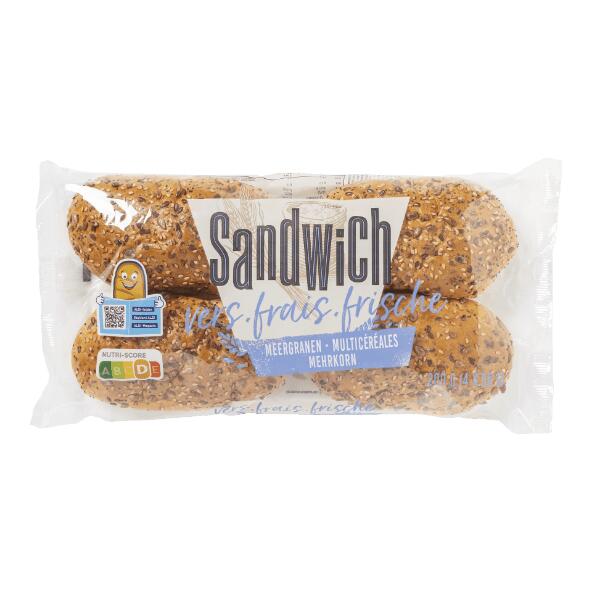 Meergranensandwiches, 4 st.