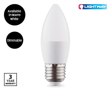 LED Candle or Mini Dimmable Bulbs