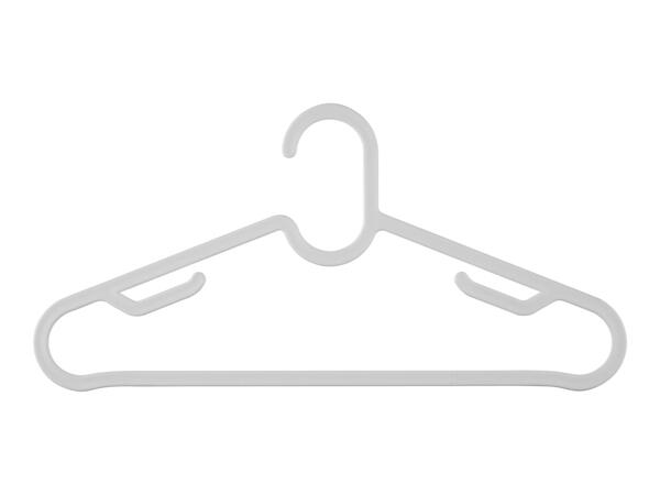 Livarno Home Coat Hangers - 10 Pack - White