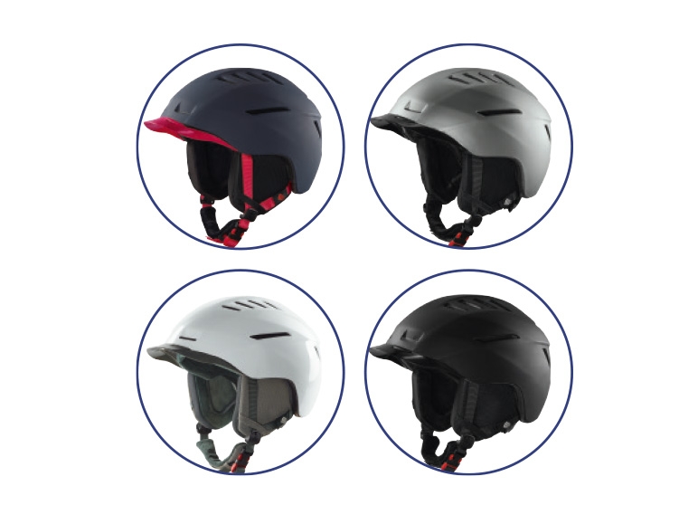Crivit Adults' Ski & Snowboarding Helmet