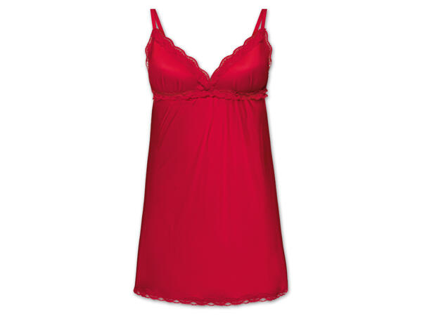 Damen Satin-Nachthemd